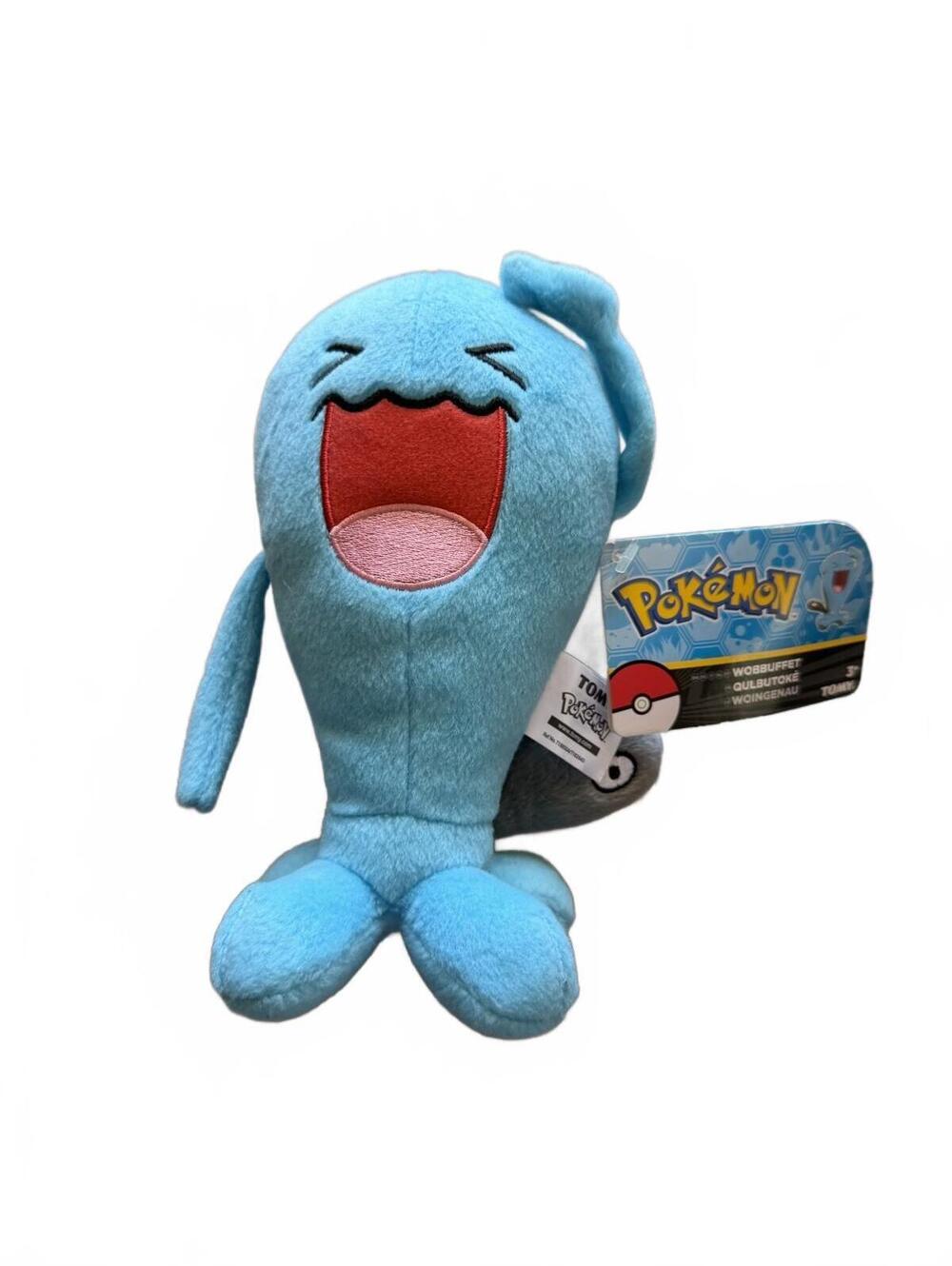 Nintendo 2016 Pokemon TOMY Wobbuffet Plush Toy 8" Official BNWT
